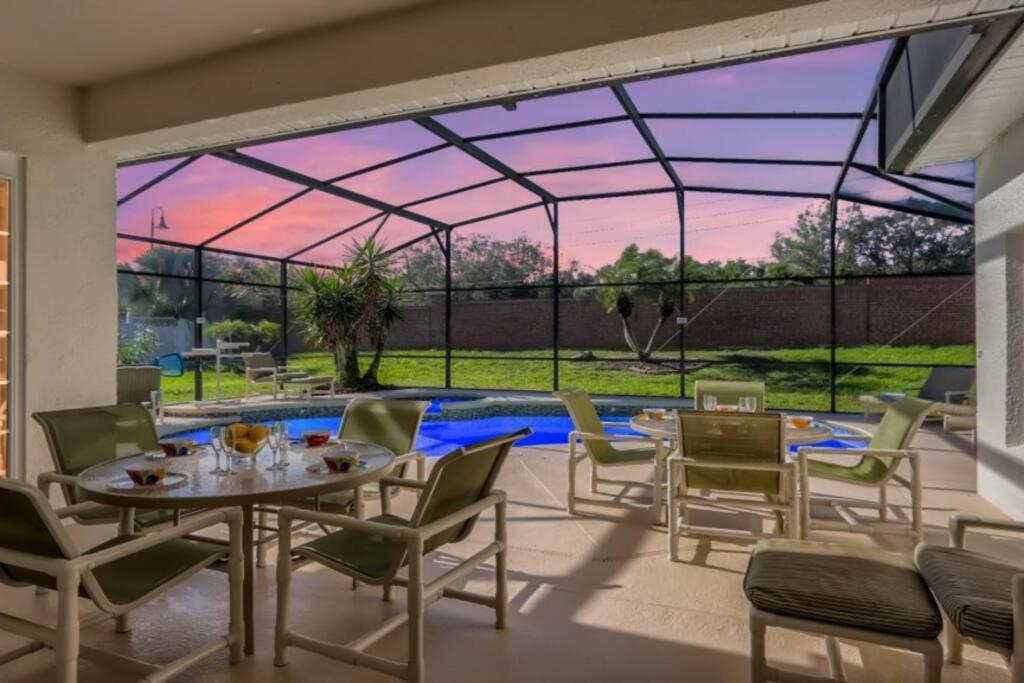 The Marvel Mansion 5Br Pool Home Near Disney World Orlando Exteriör bild