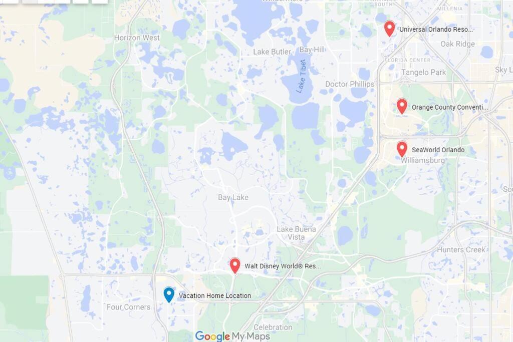 The Marvel Mansion 5Br Pool Home Near Disney World Orlando Exteriör bild