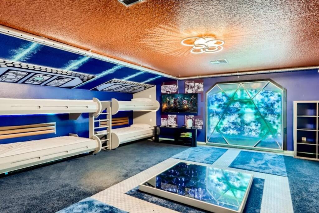 The Marvel Mansion 5Br Pool Home Near Disney World Orlando Exteriör bild