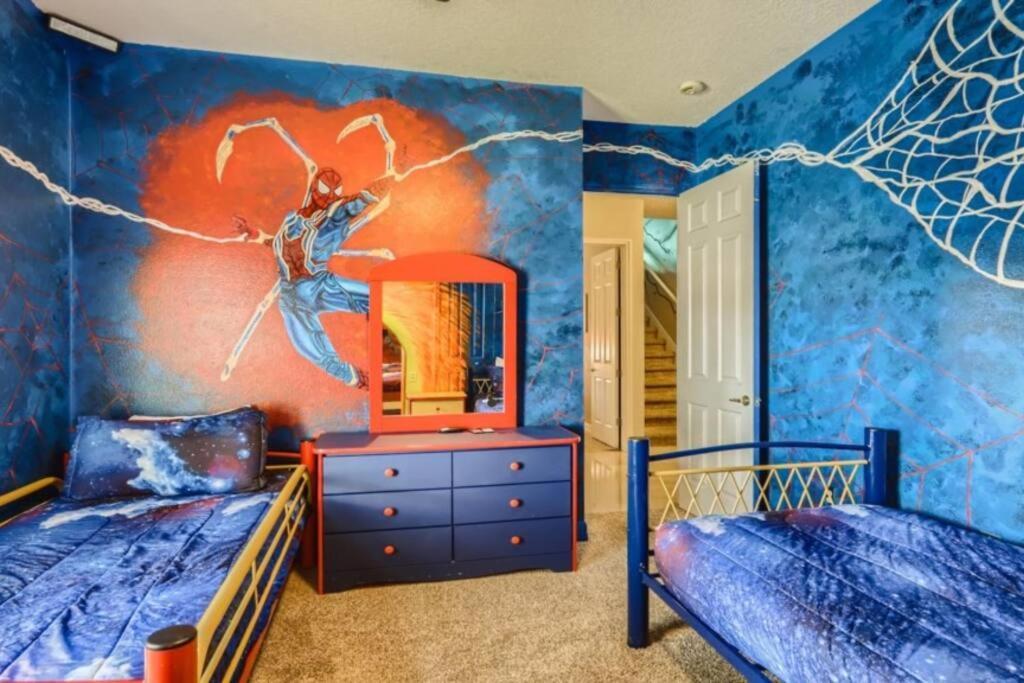 The Marvel Mansion 5Br Pool Home Near Disney World Orlando Exteriör bild