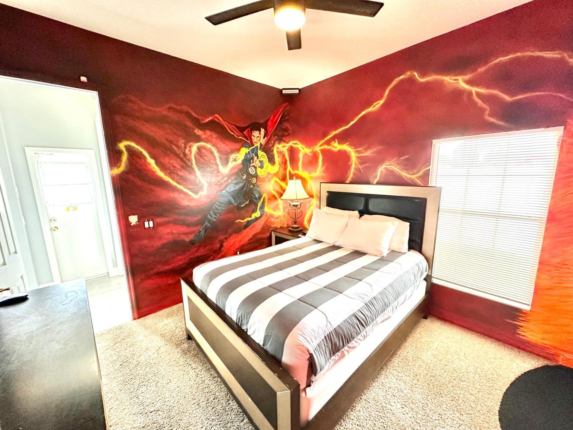 The Marvel Mansion 5Br Pool Home Near Disney World Orlando Rum bild